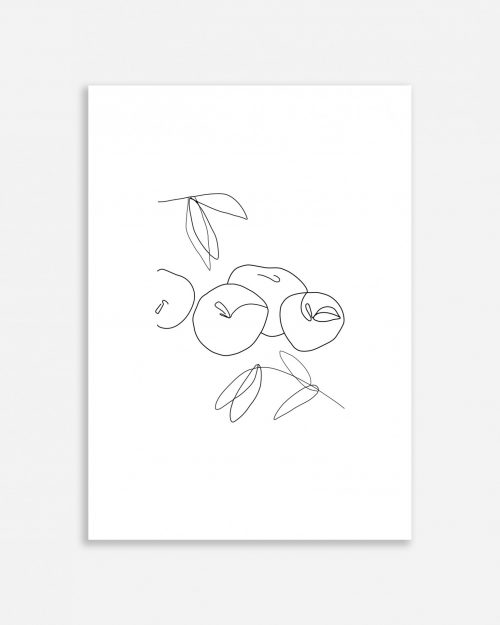 affiche three apples shandor