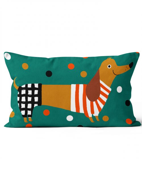 Shandor Coussin chien teckel pour enfant