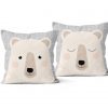 Shandor Coussin ours pour enfant simone l'oursonne