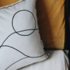 Coussin Esquisse noir et blanc