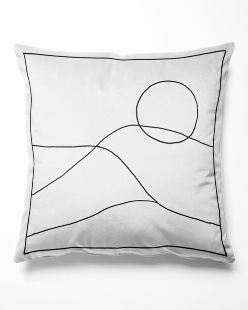 Coussin Esquisse verso