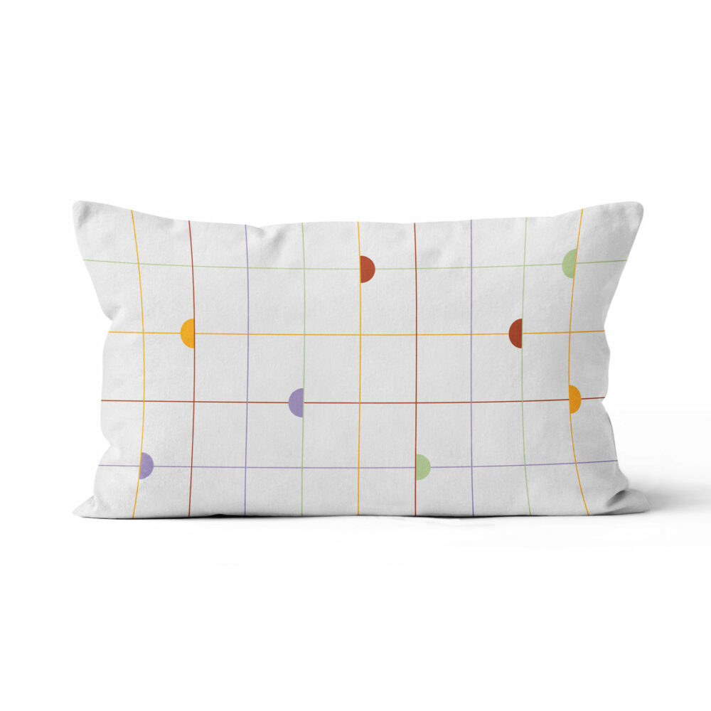 Coussin Quadricolor recto verso