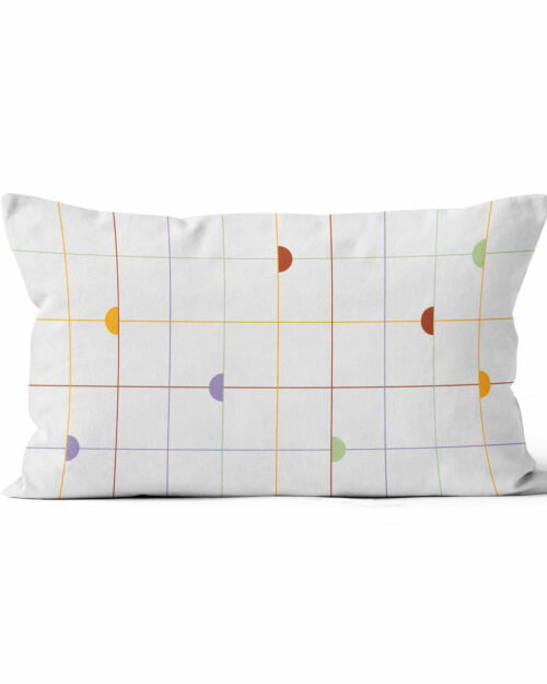 Coussin Quadricolor recto verso