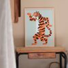 Affiche tigre enfant deco jungle Shandor